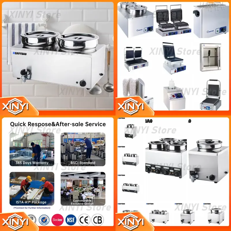 Bain Marie Food Warmer - Pemanas Makanan Listrik Bain Marie Stainless