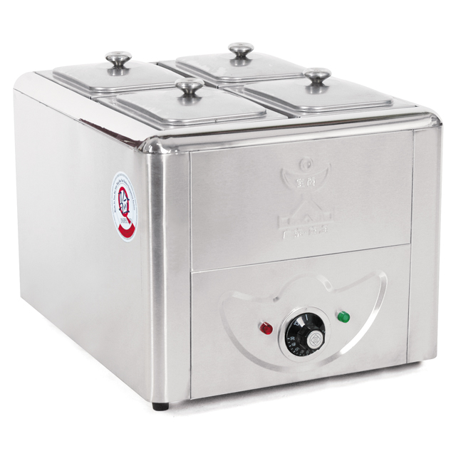 Bain Marie Food Warmer - Lemari Pemanas Makanan Komersial untuk Saus