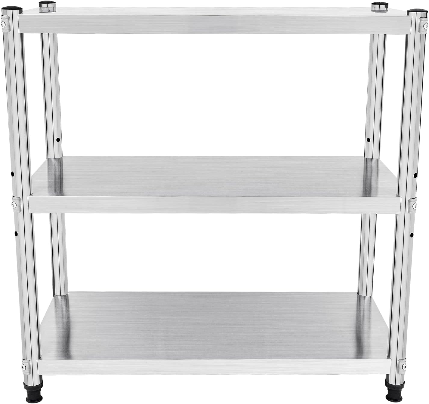 Commercial Kitchen Warehouse - Rak Penyimpanan 3 Tingkat dari Baja