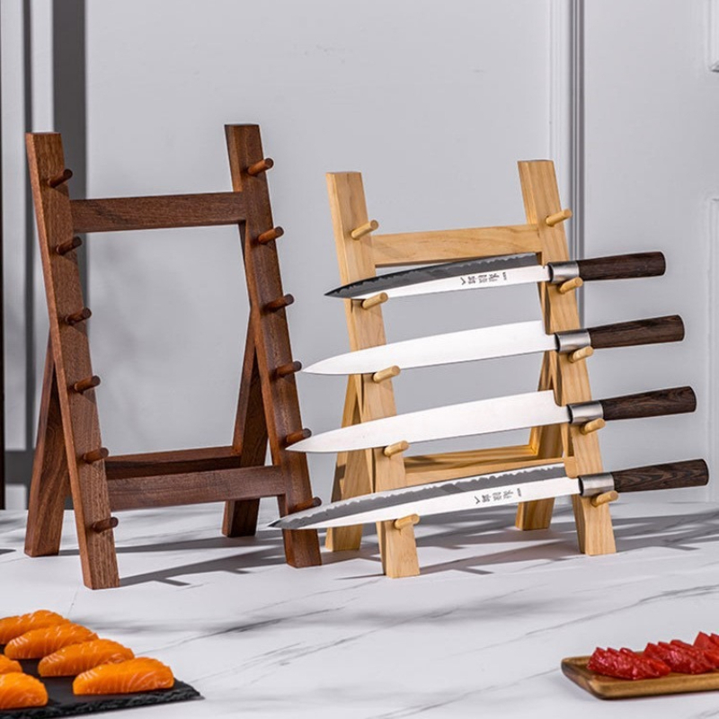 Commercial Kitchen Knife Storage - Rak Pisau Sashimi Poles Tangan Komersial,