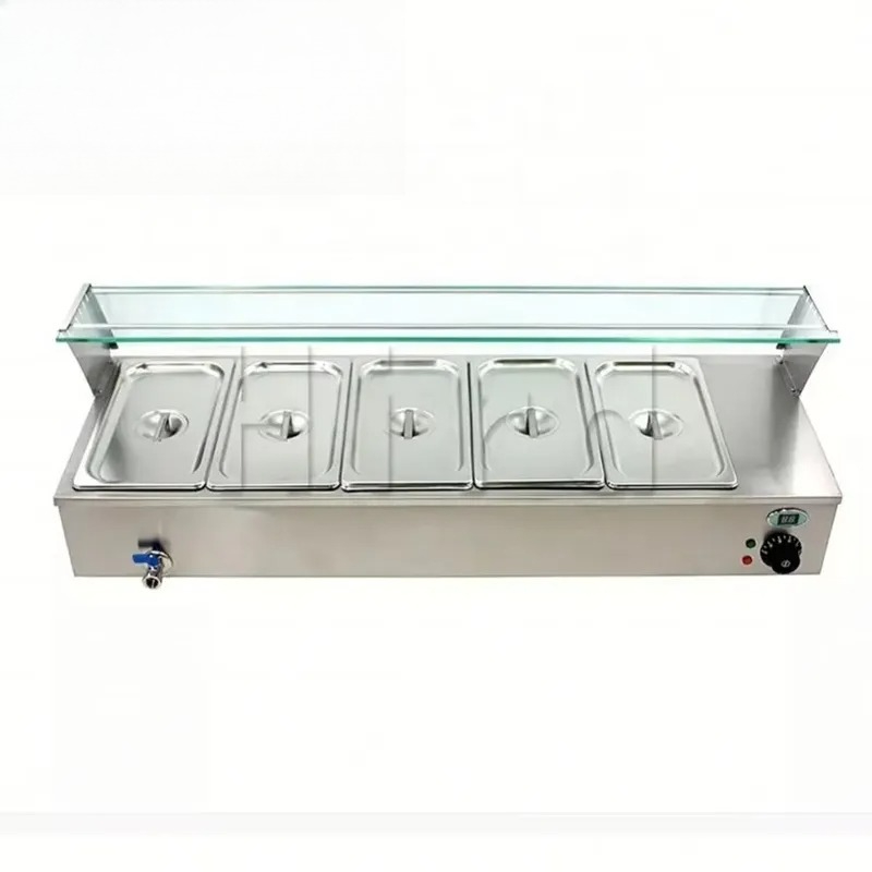 Bain Marie Food Warmer - Pemanas Makanan Bain Marie Gas Komersial