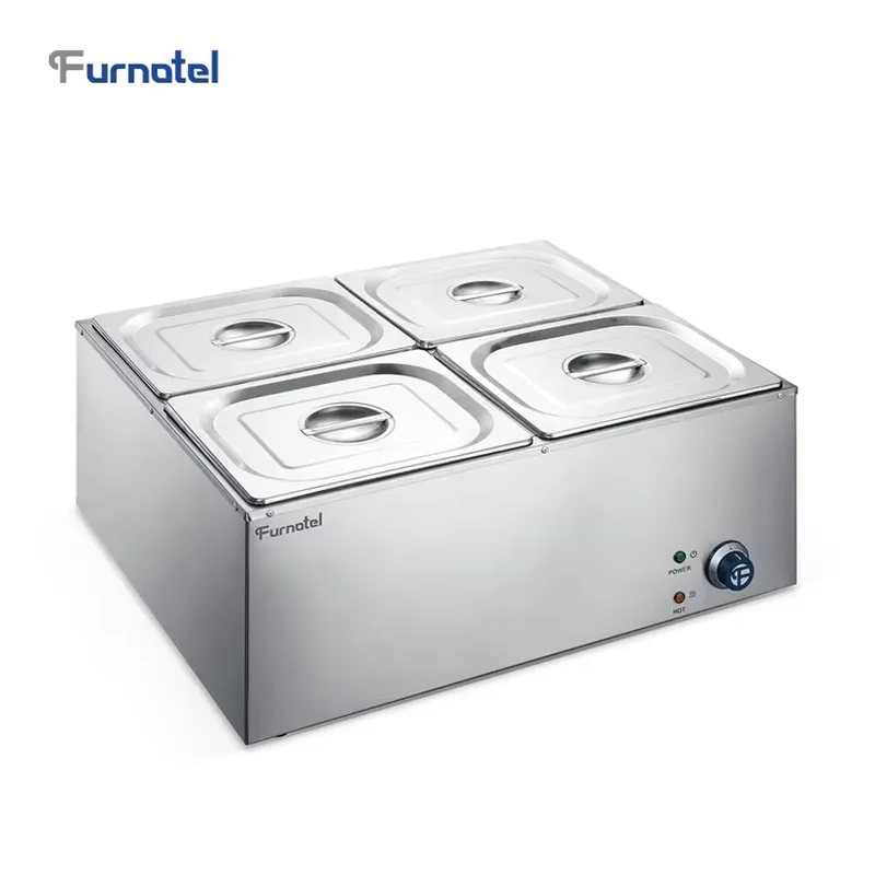 Bain Marie Food Warmer - Penghangat Makanan Listrik Stainless Steel 4