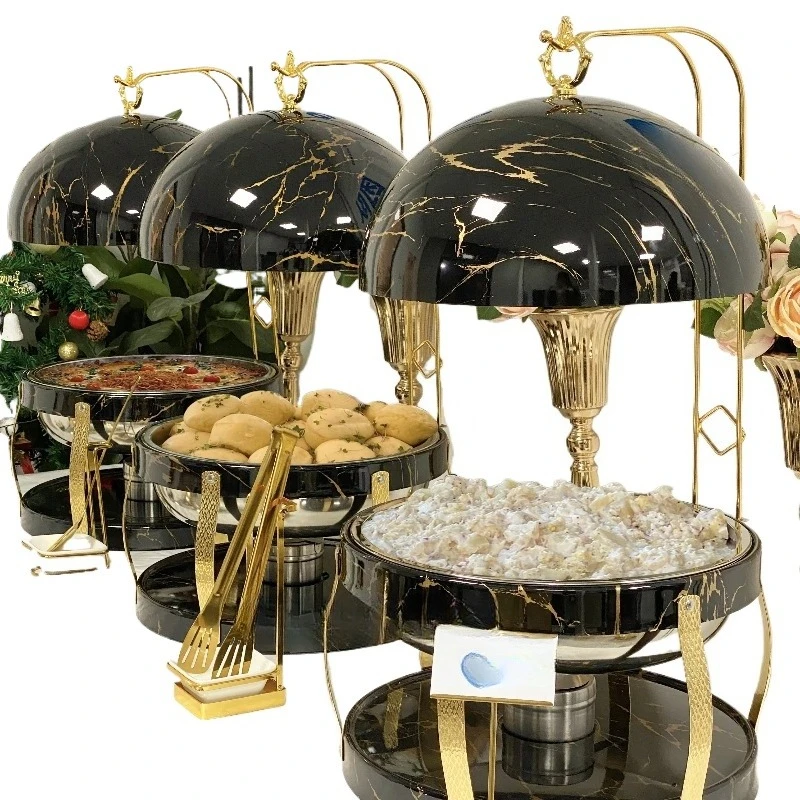 Bain Marie Food Warmer - Peralatan Prasmanan Pernikahan Hotel, Pemanas Makanan