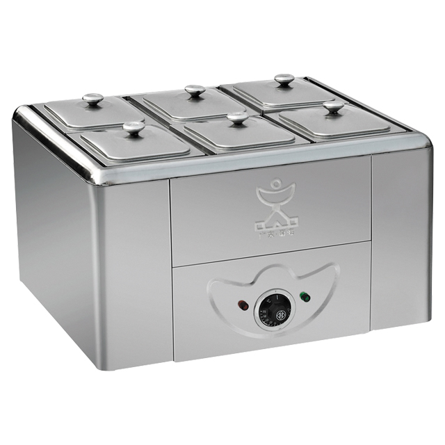 Lemari Pemanas Makanan Komersi - Bain Marie Food Warmer ulasan dan harga