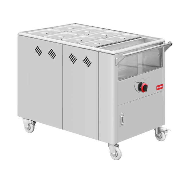 Lemari Pemanas Makanan Komersi - Bain Marie Food Warmer ulasan dan harga