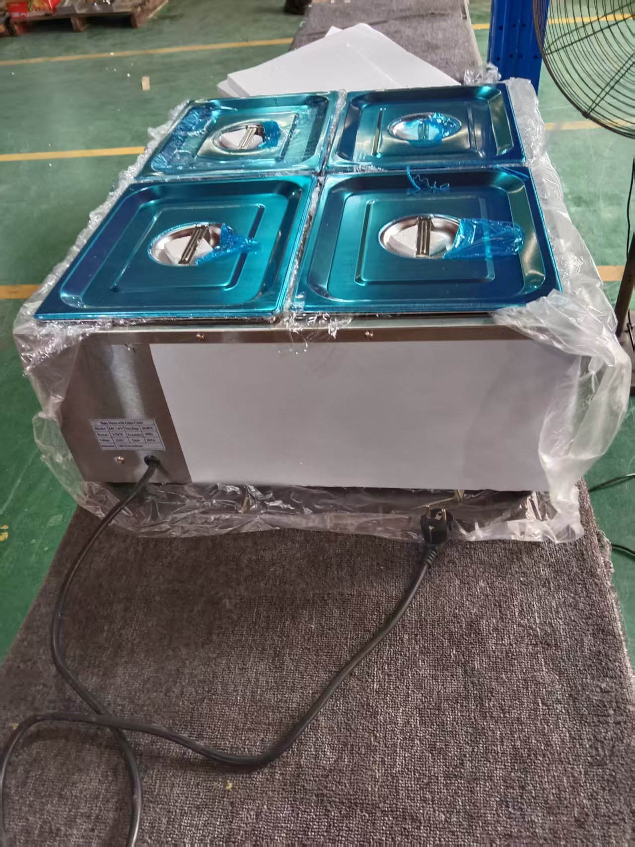 Penghangat Makanan Listrik 4 T - Bain Marie Food Warmer ulasan dan harga