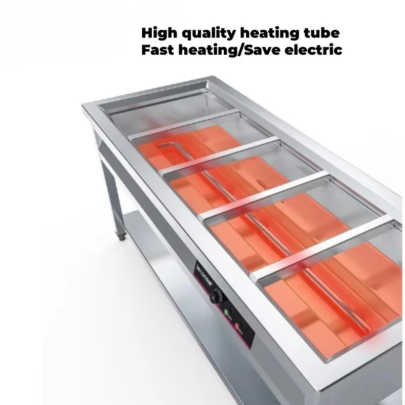 Pemanas Makanan dengan Display - Bain Marie Food Warmer ulasan dan harga