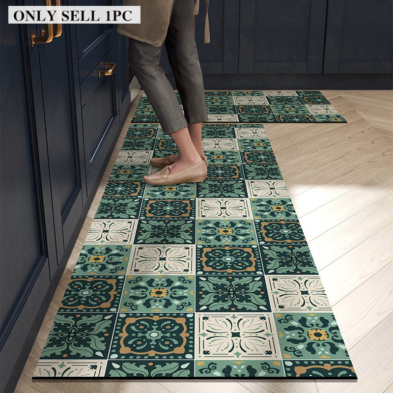 Karpet Dapur Tahan Air PVC Kul - Commercial Kitchen Tile Flooring ulasan dan harga