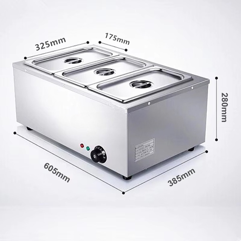 Peralatan Dapur Pengontrol Suh - Bain Marie Food Warmer ulasan dan harga