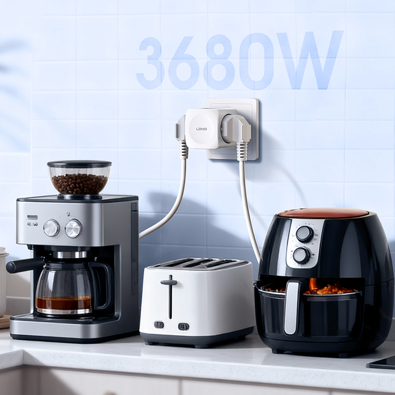 LDNIO 4 Stopkontak Listrik Mod - Commercial Kitchen Outlets ulasan dan harga