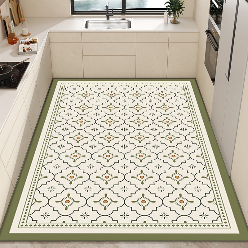 Karpet Dapur PVC Tahan Air Tah - Commercial Kitchen Tile Flooring ulasan dan harga