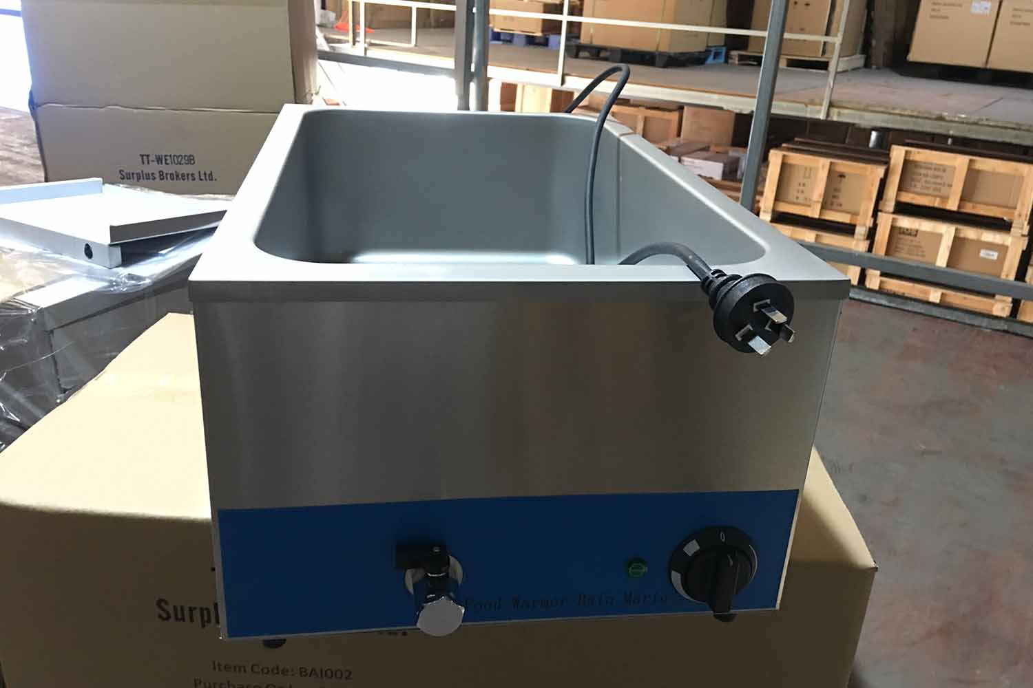 TT-WE1358 1 Pan Table Top Elec - Bain Marie Food Warmer ulasan dan harga