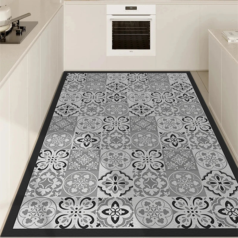 Karpet Lantai Motif Ubin Retro - Commercial Kitchen Tile Flooring ulasan dan harga