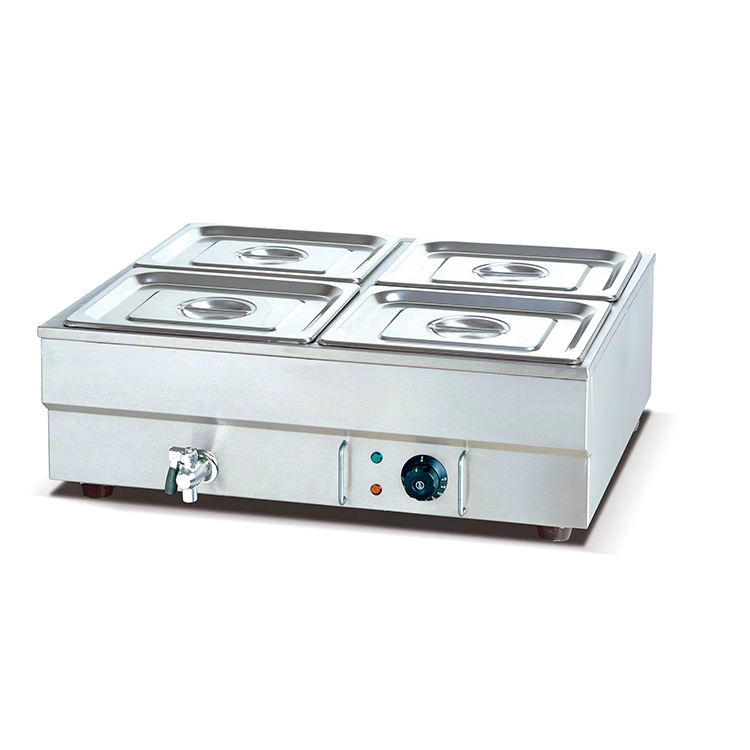 Pemanas Makanan Listrik Komers - Bain Marie Food Warmer ulasan dan harga