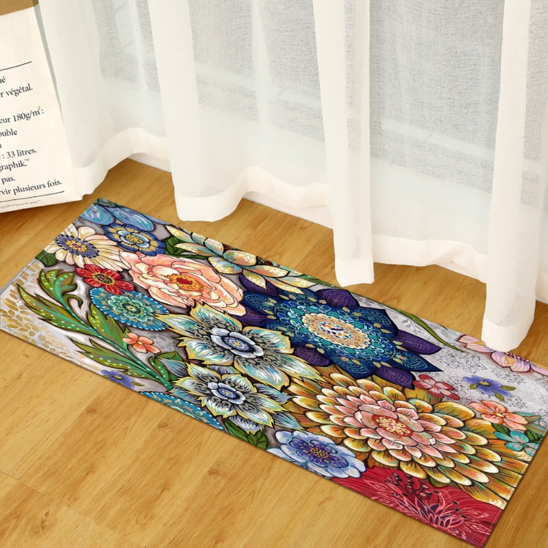 Karpet Panjang Pola Kolase Ubi - Commercial Kitchen Tile Flooring ulasan dan harga